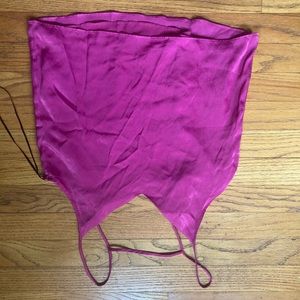 H&M Pink dressy tank